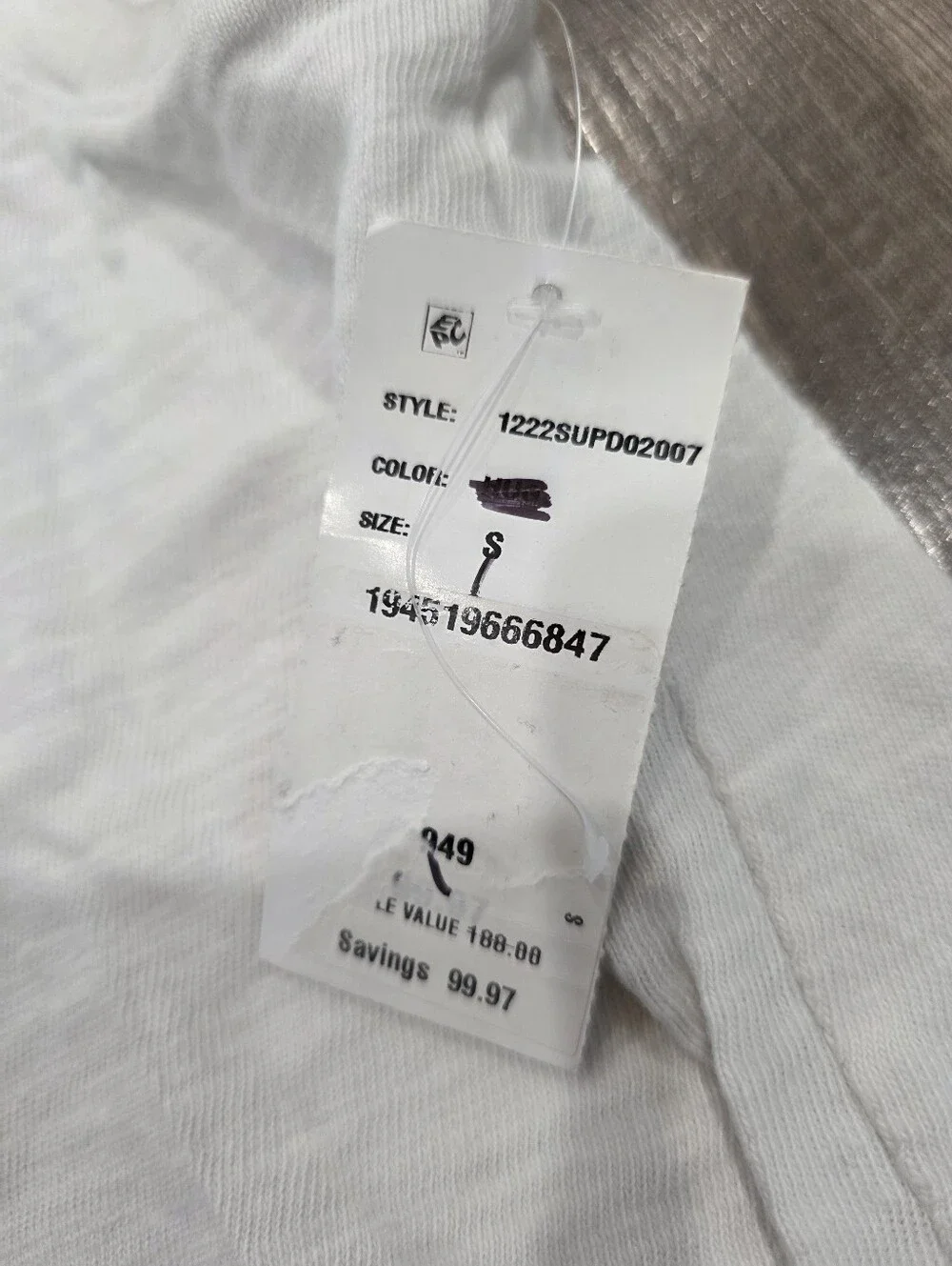 Nwt FAHERTY Muscle Tank Sun Wash Boho Classic White Sleeveless Crewneck Tank Top - Picture 7 of 16